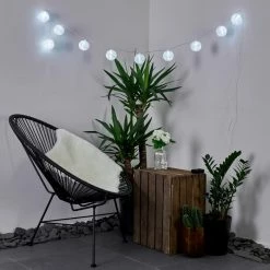 Hofstein Redding Solarlichterkette LED Weiß, 10-flammig -Günstiges Solarleuchten Geschäft redding solarlichterkette h3368220 8