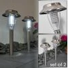Hofstein Rovigo Solarleuchte LED Nickel-Matt, 1-flammig 2 Hofstein Rovigo Solarleuchte LED Nickel-Matt, 1-flammig -Günstiges Solarleuchten Geschäft rovigo solarleuchte h3371220 0