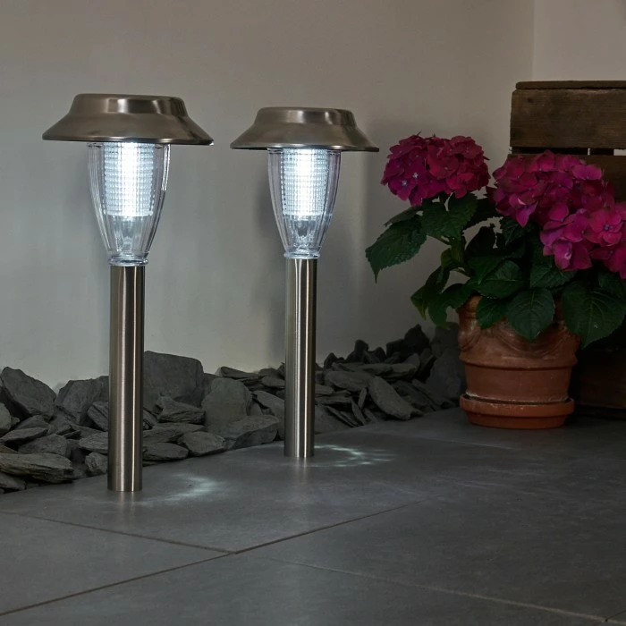 Hofstein Rovigo Solarleuchte LED Nickel-Matt, 1-flammig 13 Hofstein Rovigo Solarleuchte LED Nickel-Matt, 1-flammig – Bild 11