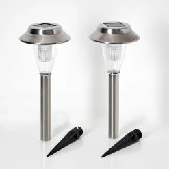 Hofstein Rovigo Solarleuchte LED Nickel-Matt, 1-flammig 29 Hofstein Rovigo Solarleuchte LED Nickel-Matt, 1-flammig -Günstiges Solarleuchten Geschäft rovigo solarleuchte h3371220 13