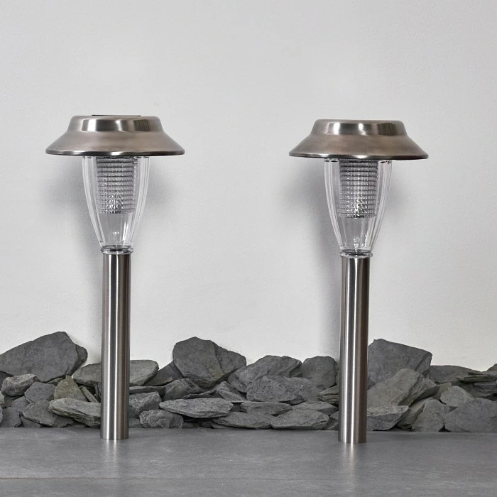 Hofstein Rovigo Solarleuchte LED Nickel-Matt, 1-flammig 12 Hofstein Rovigo Solarleuchte LED Nickel-Matt, 1-flammig – Bild 10