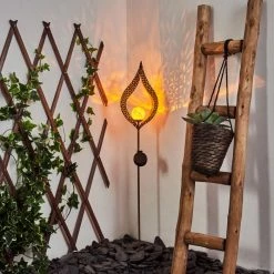 Hofstein Rovinj Solar-Kugelleuchte LED Rostfarben, 1-flammig 21 Hofstein Rovinj Solar-Kugelleuchte LED Rostfarben, 1-flammig -Günstiges Solarleuchten Geschäft rovinj solar kugelleuchte h3427231 6