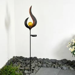 Hofstein Rovinj Solarleuchte LED Anthrazit, Kupferfarben, 1-flammig -Günstiges Solarleuchten Geschäft rovinj solarleuchte h3332061 11