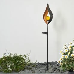 Hofstein Rovinj Solarleuchte LED Schwarz, Kupferfarben, 1-flammig -Günstiges Solarleuchten Geschäft rovinj solarleuchte h3332108 11