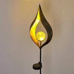 Hofstein Rovinj Solarleuchte LED Schwarz, Kupferfarben, 1-flammig -Günstiges Solarleuchten Geschäft rovinj solarleuchte h3332108 12