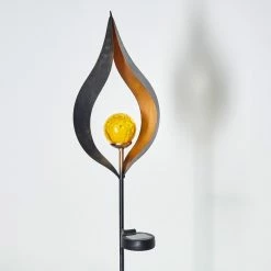 Hofstein Rovinj Solarleuchte LED Schwarz, Kupferfarben, 1-flammig -Günstiges Solarleuchten Geschäft rovinj solarleuchte h3332108 16