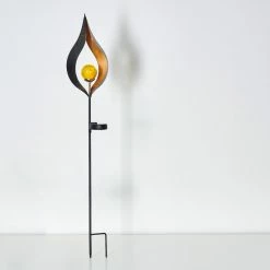 Hofstein Rovinj Solarleuchte LED Schwarz, Kupferfarben, 1-flammig -Günstiges Solarleuchten Geschäft rovinj solarleuchte h3332108 17