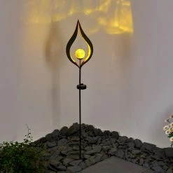 Hofstein Rovinj Solarleuchte LED Schwarz, Kupferfarben, 1-flammig -Günstiges Solarleuchten Geschäft rovinj solarleuchte h3332108 2