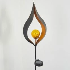 Hofstein Rovinj Solarleuchte LED Schwarz, Kupferfarben, 1-flammig -Günstiges Solarleuchten Geschäft rovinj solarleuchte h3332108 5