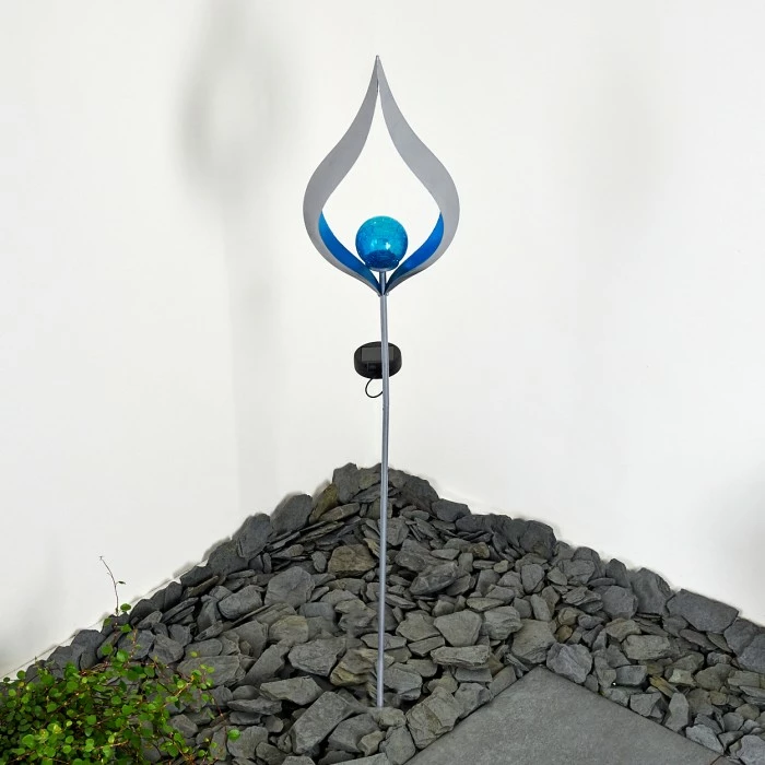 Hofstein Rovinj Solarleuchte LED Silber, 1-flammig 14 Hofstein Rovinj Solarleuchte LED Silber, 1-flammig – Bild 12