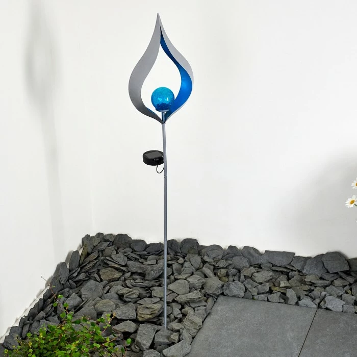 Hofstein Rovinj Solarleuchte LED Silber, 1-flammig 18 Hofstein Rovinj Solarleuchte LED Silber, 1-flammig – Bild 16