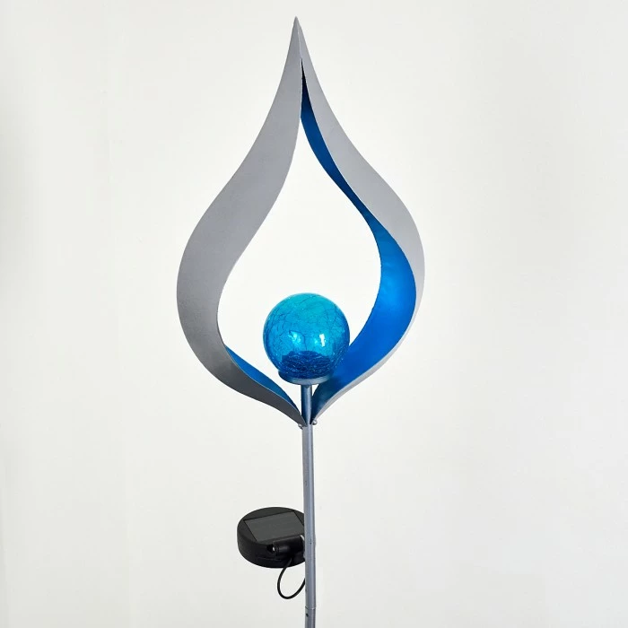 Hofstein Rovinj Solarleuchte LED Silber, 1-flammig 8 Hofstein Rovinj Solarleuchte LED Silber, 1-flammig – Bild 6