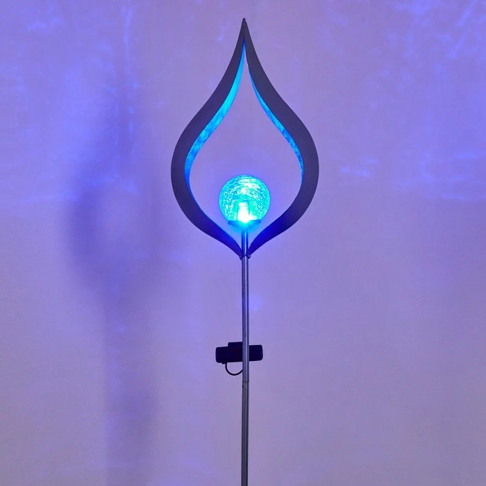 Hofstein Rovinj Solarleuchte LED Silber, 1-flammig 10 Hofstein Rovinj Solarleuchte LED Silber, 1-flammig – Bild 8