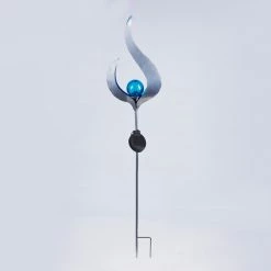 Hofstein Rovinj Solarleuchte LED Blau, Silber, 1-flammig -Günstiges Solarleuchten Geschäft rovinj solarleuchte h3418772 7