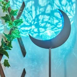 Hofstein Rovinj Solarleuchte LED Blau, Silber, 1-flammig 24 Hofstein Rovinj Solarleuchte LED Blau, Silber, 1-flammig -Günstiges Solarleuchten Geschäft rovinj solarleuchte h3418796 10