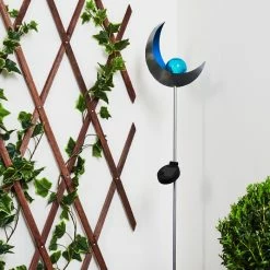 Hofstein Rovinj Solarleuchte LED Blau, Silber, 1-flammig 25 Hofstein Rovinj Solarleuchte LED Blau, Silber, 1-flammig -Günstiges Solarleuchten Geschäft rovinj solarleuchte h3418796 11