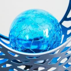 Hofstein Rovinj Solarleuchte LED Blau, Silber, 1-flammig -Günstiges Solarleuchten Geschäft rovinj solarleuchte h3418819 9