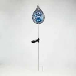 Hofstein Rovinj Solarleuchte LED Blau, Silber, 1-flammig 21 Hofstein Rovinj Solarleuchte LED Blau, Silber, 1-flammig -Günstiges Solarleuchten Geschäft rovinj solarleuchte h3418833 7