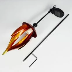 Hofstein Rovinj Solarleuchte LED Rot, Gelb, Schwarz, 10-flammig -Günstiges Solarleuchten Geschäft rovinj solarleuchte h3425664 4