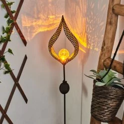 Hofstein Rovinj Solarleuchte LED Schwarz, Kupferfarben, 1-flammig 27 Hofstein Rovinj Solarleuchte LED Schwarz, Kupferfarben, 1-flammig -Günstiges Solarleuchten Geschäft rovinj solarleuchte h3427262 12