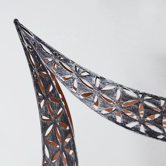 Hofstein Rovinj Solarleuchte LED Schwarz, Kupferfarben, 1-flammig 5 Hofstein Rovinj Solarleuchte LED Schwarz, Kupferfarben, 1-flammig – Bild 3