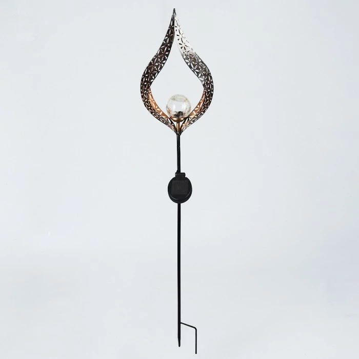 Hofstein Rovinj Solarleuchte LED Schwarz, Kupferfarben, 1-flammig 10 Hofstein Rovinj Solarleuchte LED Schwarz, Kupferfarben, 1-flammig – Bild 8