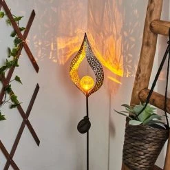 Hofstein Rovinj Solarleuchte LED Schwarz, Kupferfarben, 1-flammig 23 Hofstein Rovinj Solarleuchte LED Schwarz, Kupferfarben, 1-flammig -Günstiges Solarleuchten Geschäft rovinj solarleuchte h3427262 8