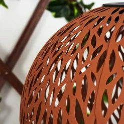 Hofstein Samoao Solarleuchte LED Schwarz, Rostfarben, 1-flammig -Günstiges Solarleuchten Geschäft samoao solarleuchte h3418352 2