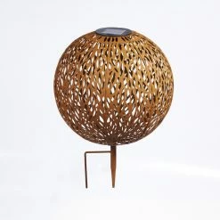 Hofstein Samoao Solarleuchte LED Schwarz, Rostfarben, 1-flammig -Günstiges Solarleuchten Geschäft samoao solarleuchte h3418352 7