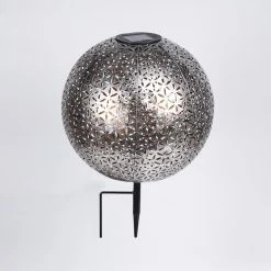 Hofstein Samoao Solarleuchte LED Schwarz, Silber, Kupferfarben, 1-flammig 21 Hofstein Samoao Solarleuchte LED Schwarz, Silber, Kupferfarben, 1-flammig -Günstiges Solarleuchten Geschäft samoao solarleuchte h3418420 7