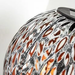 Hofstein Samoao Solarleuchte LED Schwarz, Silber, Kupferfarben, 1-flammig -Günstiges Solarleuchten Geschäft samoao solarleuchte h3418864 2