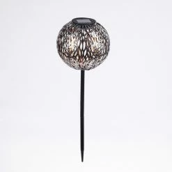 Hofstein Samoao Solarleuchte LED Schwarz, Silber, Kupferfarben, 1-flammig -Günstiges Solarleuchten Geschäft samoao solarleuchte h3418864 7