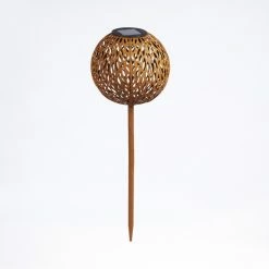 Hofstein Samoao Solarleuchte LED Schwarz, Rostfarben, 1-flammig -Günstiges Solarleuchten Geschäft samoao solarleuchte h3418888 7