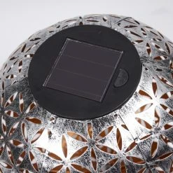 Hofstein Samoao Solarleuchte LED Schwarz, Silber, Kupferfarben, 1-flammig -Günstiges Solarleuchten Geschäft samoao solarleuchte h3419915 11