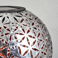 Hofstein Samoao Solarleuchte LED Schwarz, Silber, Kupferfarben, 1-flammig -Günstiges Solarleuchten Geschäft samoao solarleuchte h3419915 2