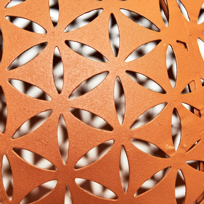 Hofstein Samoao Solarleuchte LED Schwarz, Rostfarben, 1-flammig 8 Hofstein Samoao Solarleuchte LED Schwarz, Rostfarben, 1-flammig – Bild 6