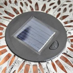 Hofstein Samoao Solarleuchte LED Schwarz, Silber, Kupferfarben, 1-flammig -Günstiges Solarleuchten Geschäft samoao solarleuchte h3428979 5