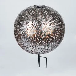 Hofstein Samoao Solarleuchte LED Schwarz, Silber, Kupferfarben, 1-flammig -Günstiges Solarleuchten Geschäft samoao solarleuchte h3428979 7