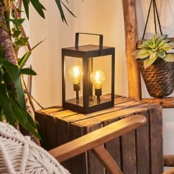 Hofstein Sciolze Solarleuchte LED Schwarz, Transparent, Klar, 2-flammig 24 Hofstein Sciolze Solarleuchte LED Schwarz, Transparent, Klar, 2-flammig -Günstiges Solarleuchten Geschäft sciolze solarleuchte h3428610 10