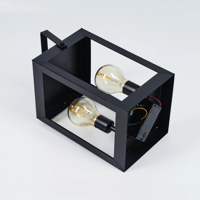 Hofstein Sciolze Solarleuchte LED Schwarz, Transparent, Klar, 2-flammig 7 Hofstein Sciolze Solarleuchte LED Schwarz, Transparent, Klar, 2-flammig – Bild 5