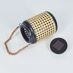 Hofstein Sessivi Solar-Tischleuchte LED Schwarz, Braun, 1-flammig -Günstiges Solarleuchten Geschäft sessivi solar tischleuchte h3409619 4