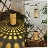 Hofstein Sessivi Solarleuchte LED Schwarz, Braun, Holz hell, 1-flammig -Günstiges Solarleuchten Geschäft sessivi solarleuchte h3418932 0