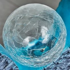 Hofstein Siviri Solarleuchte LED Blau, Grau, Transparent, Klar, 1-flammig -Günstiges Solarleuchten Geschäft siviri solarleuchte h3419243 2