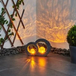 Hofstein Siviri Solarleuchte LED Blau, Grau, Transparent, Klar, 1-flammig -Günstiges Solarleuchten Geschäft siviri solarleuchte h3419243 6