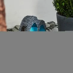 Hofstein Siviri Solarleuchte LED Blau, Grau, Transparent, Klar, 1-flammig -Günstiges Solarleuchten Geschäft siviri solarleuchte h3419243 9