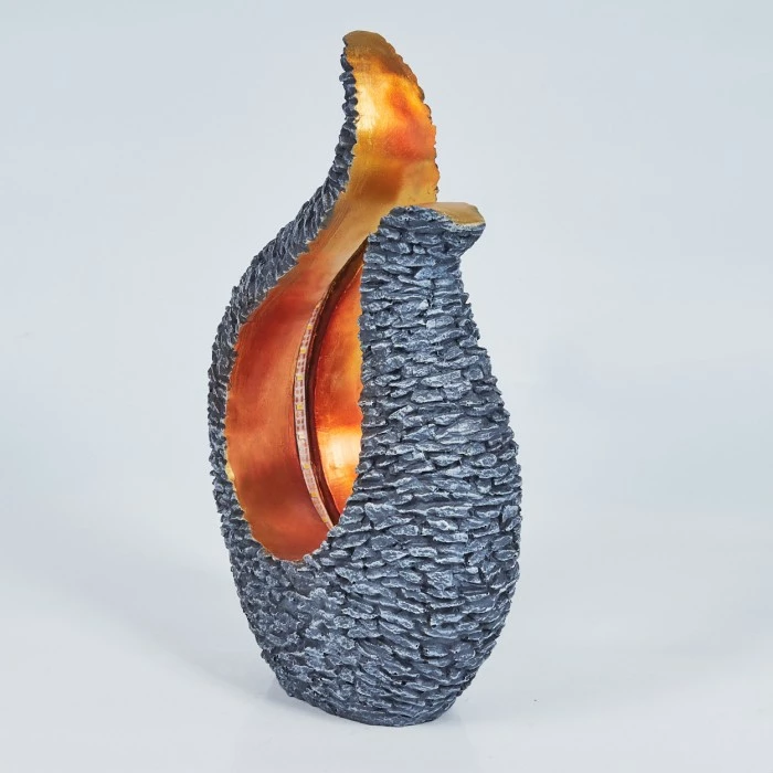 Hofstein Siviri Solarleuchte LED Grau, Kupferfarben, 25-flammig 10 Hofstein Siviri Solarleuchte LED Grau, Kupferfarben, 25-flammig – Bild 8