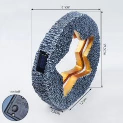 Hofstein Siviri Solarleuchte LED Grau, Bronze, 48-flammig -Günstiges Solarleuchten Geschäft siviri solarleuchte h3428436 3