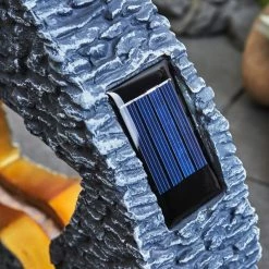 Hofstein Siviri Solarleuchte LED Grau, Bronze, 48-flammig -Günstiges Solarleuchten Geschäft siviri solarleuchte h3428436 5