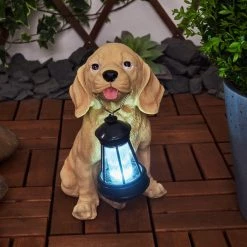 Hofstein Sofie Solarleuchte LED Schwarz, Braun, 1-flammig -Günstiges Solarleuchten Geschäft sofie solarleuchte h3394748 10