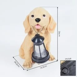 Hofstein Sofie Solarleuchte LED Schwarz, Braun, 1-flammig -Günstiges Solarleuchten Geschäft sofie solarleuchte h3394748 3